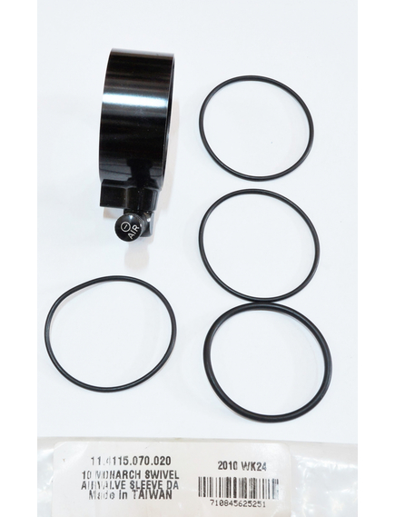 10 Monarch Swivel Air Valve, Sleeve Da - Black, imaginea nr. 3