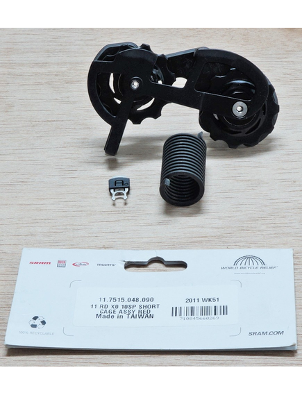 11 Rear Derailleur X0 10 Speed Short Cage Assembly - Black, imaginea nr. 2