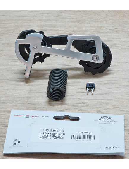 12 Rear Derailleur X0 10 Speed Medium Cage Assembly - Black, imaginea nr. 2