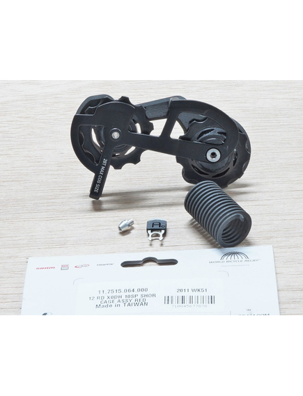 12 Rear Derailleur X0DH 10 Speed Short Cage Assembly - Black, imaginea nr. 2