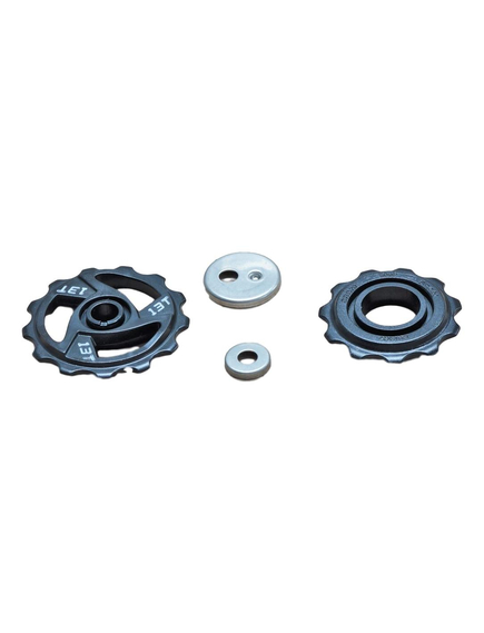 5.0 Rear Derailleur Pulley Assy - Silver-Black