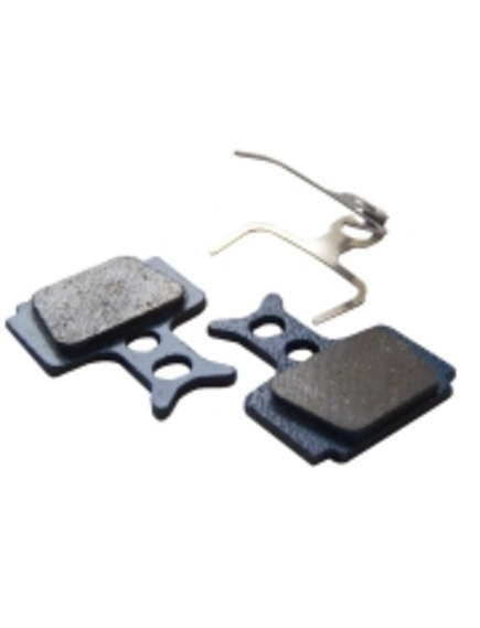 Placute Frana Disc Bicicleta Fibrax Ash947, Semi-Organice - Maro
