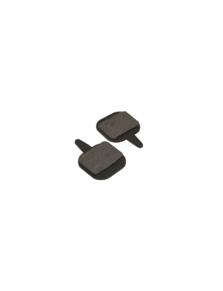 Placute Frana Disc Bicicleta Fibrax Ash958, Semi-Organice - Negru