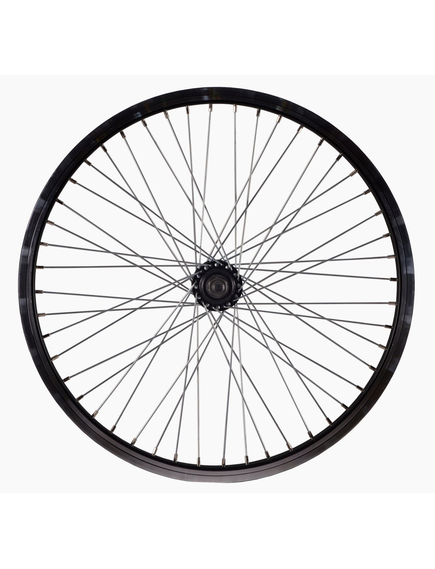 Roata Spate Bicicleta BMX Cerurim, Janta Simpla, 20 inch, 406X25, Negru, imaginea nr. 2