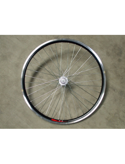 Roata Spate 24" Cerurim, Janta Dubla Atlas, 507X18, V-Brake, 36H, Neagra