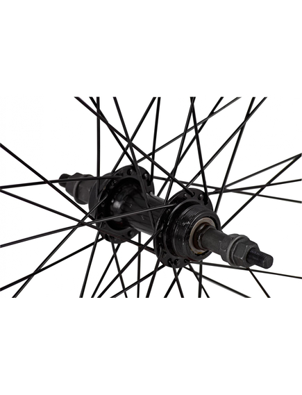 Roata Spate Bicicleta Cerurim, Janta Dubla - 28 Inch, 36H, 622 x 18, Negru, imaginea nr. 3