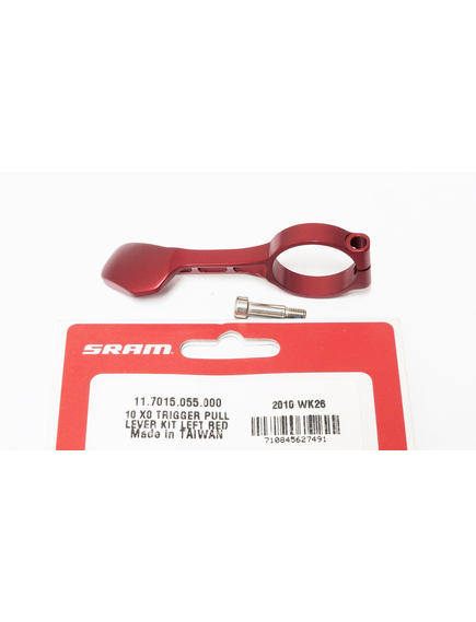 Select X0 Trigger Pull Lever Kit - Left, Red, imaginea nr. 2