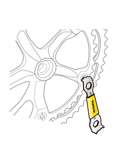 Unealta Cheie Angrenaj Topeak Chainring Nut, tps-Sp11, imaginea nr. 2