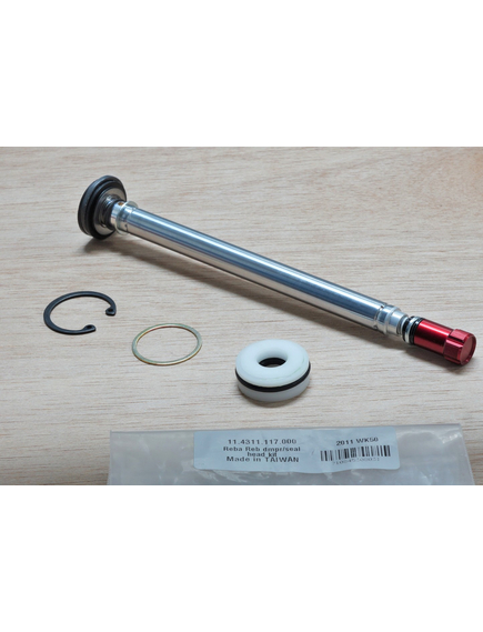 2005-08 Reba Rebound Damper, Seal Head Kit - Silver-Black, imaginea nr. 2