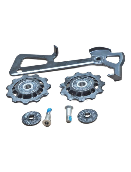 2010 X7 Rear Derailleur Cage Kit Medium - Silver