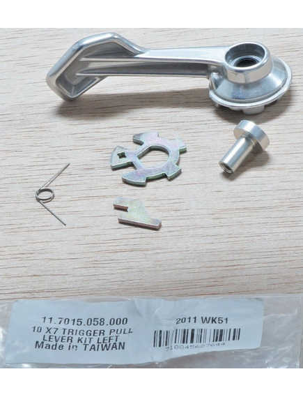 2010 X7 Trigger Pull Lever Kit Left - Silver, imaginea nr. 2