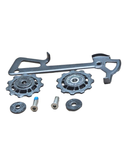 2010 X9 Rear Derailleur Cage Kit Long - Silver