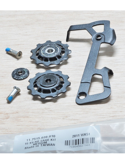 2010 X9 Rear Derailleur Cage Kit Medium - Silver, imaginea nr. 2