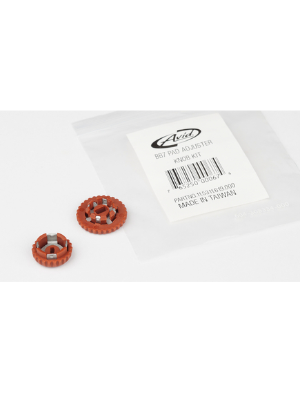 Bb7 Pad Adjuster Knob Kit - Orange, imaginea nr. 3