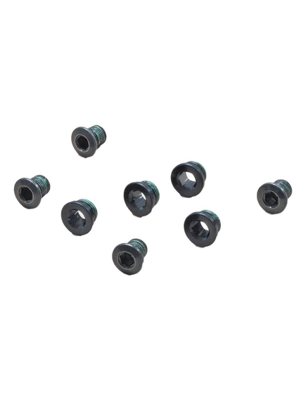 Chain Ring Bolt Kit - Aluminum, Black