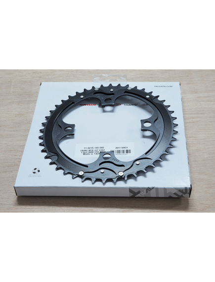 Foaie Angrenaj MTB V4G2 104, 44T, Negru-Auriu, imaginea nr. 2