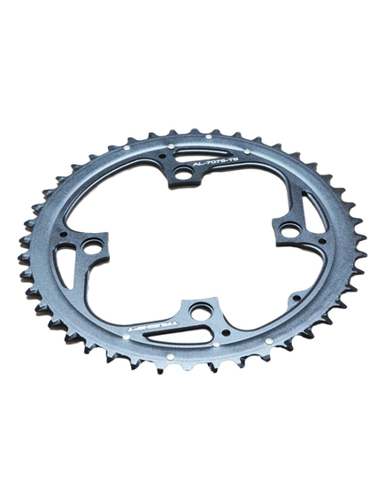 Chain Ring Mtb Cas 44T V4 104 Alum 3Mm Blast Black