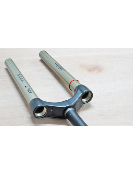 Csu U-Turn Al Steerer - 1-1/8 Inch, Black Crown, Gold, imaginea nr. 3