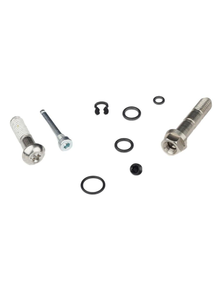 Elixir 9, Elixir 7 Caliper Hardware Kit, Stainless Steel, Qty 1 (Banjo Bolt, Caliper Bolt, Pad Pin)