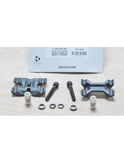 Kit Prindere Post Double Clamp, Gri, imaginea nr. 2