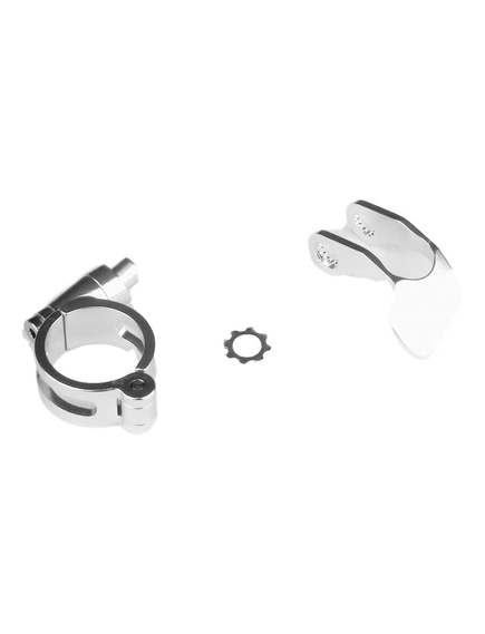 Pushloc Right Horizontal Clamp, Lever Assy - Silver