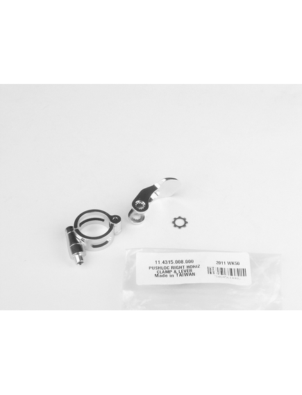 Pushloc Right Horizontal Clamp, Lever Assy - Silver, imaginea nr. 2