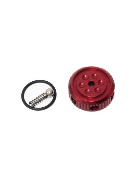 Rebound Adjust Knob Kit - 2009-2010 Vivid - Red