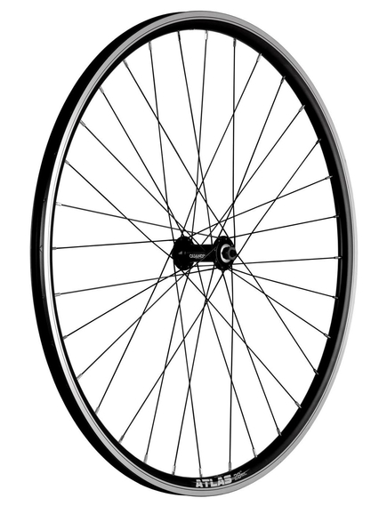 Roata Fata Bicicleta Cerurim - 28 Inch, 32H, Butuc Quando Kt-A15F, Negru, imaginea nr. 2