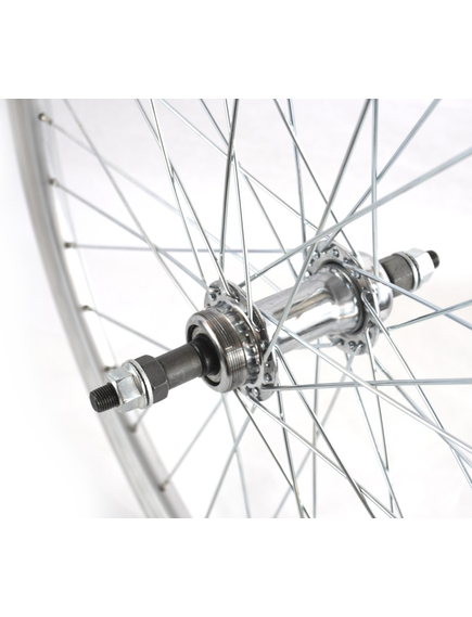 Roata Spate Bicicleta Cerurim - 24 Inch, 36H, 507 x 18, Argintiu, imaginea nr. 3