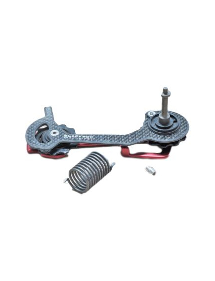 Select X0 Rear Derailleur Cage Kit Carbon Long Red