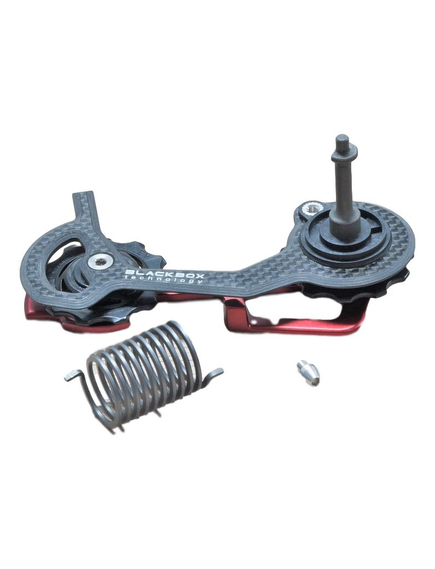 Select X0 Rear Derailleur Cage Kit Carbon - Medium, Red