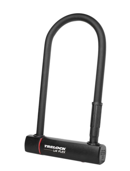 Antifurt Bicicleta Trelock U4 Flex 102-230 - L 23 Cm, Negru