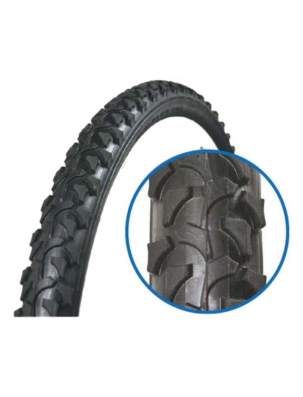 Anvelopa Bicicleta Colinelli Z12 - 18 x 1.95 Inch, Negru