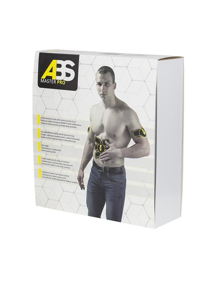 Aparat Electrostimulare Muschi Abs Master Pro - Negru-Galben, imaginea nr. 8