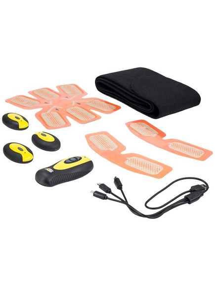 Aparat Electrostimulare Muschi Abs Master Pro - Negru-Galben, imaginea nr. 3