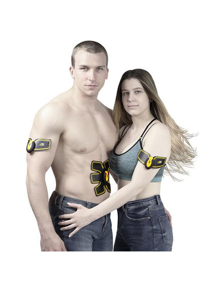 Aparat Electrostimulare Muschi Abs Master Pro - Negru-Galben, imaginea nr. 10