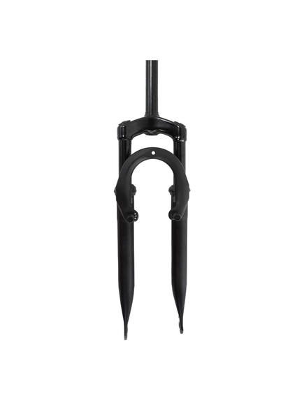 Furca suspensie DHS MTB GoldenWheel-711X, 24 inch, gat 1-1/8, cursa 100mm, Disc PM + V-break, otel, neagra