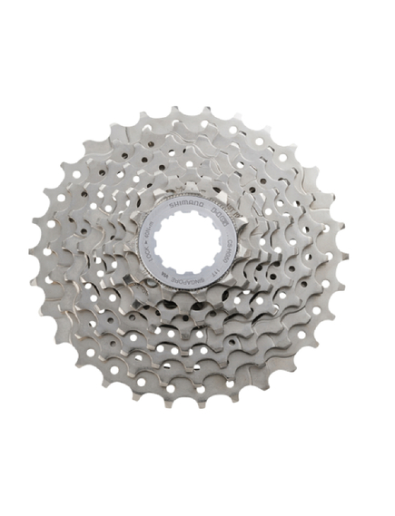 Pinioane Casetate Shimano Hg50 , 8 Viteze 11-13-15-18-21-24-28-34T, Placate Nichel, Argintii