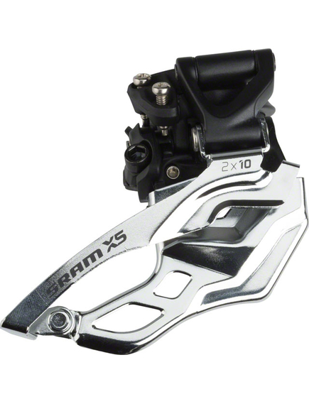 Schimbator Fata Sram X5 - 2x10v, Ã˜31.8/34.9 Jos, Tragere Jos