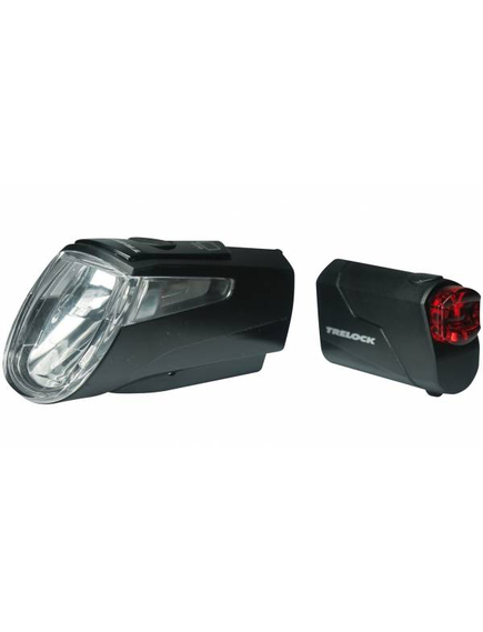 Set Lumini Bicicleta Trelock Ls 460 I-Go Power 40/Ls 720 Reego - Negru