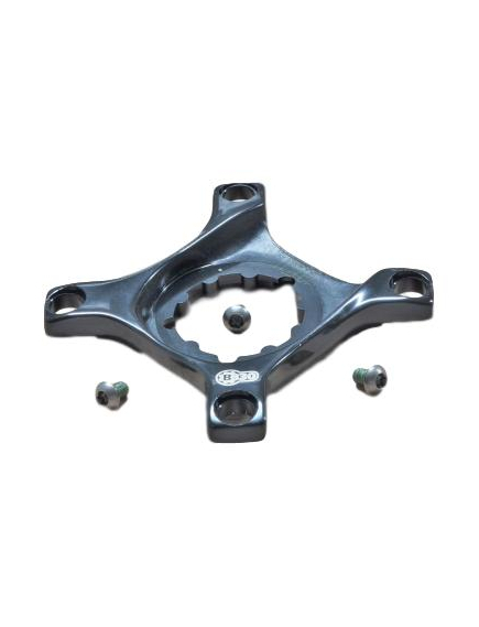 Spider X0DH 104/64 Bcd Single Speed BB30 Mirror - Black