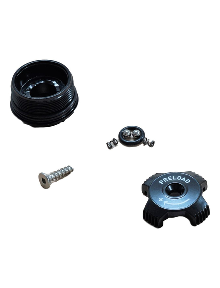 Top cap/preload adjuster knob 2010 recon xc/sl/race, 2011 recon g.