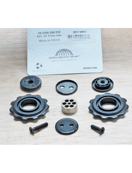 X.4/Sx4 Rear Derailleur Pulley Assy - Black, imaginea nr. 2