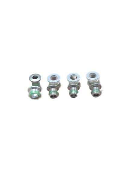 Xx Chain Ring Bolt Kit Sram - 4 x 2, Silver