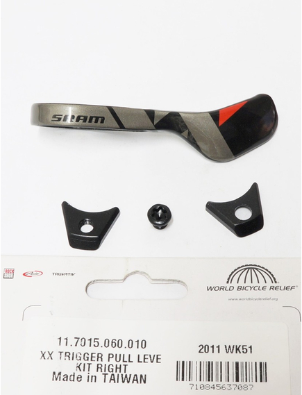 XX Trigger Pull Lever Kit - Right, Black, imaginea nr. 2