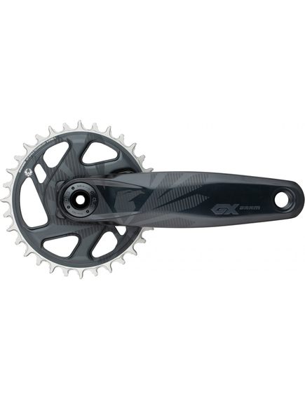 Angrenaj Pedalier Sram Gx Eagle DUB - CL 49 Mm, Brat 175 Mm, 12 Viteze, 32T, Gri