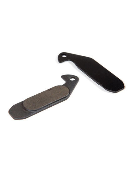 Placute Frana Disc Bicicleta Fibrax Ash965, Semi-Metalice - Negru