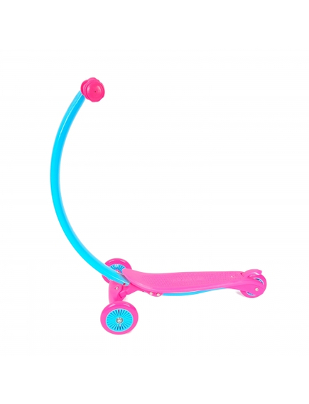 Trotineta Copii Mix Max Curbat Tr05 - Turcoaz-Roz, imaginea nr. 3