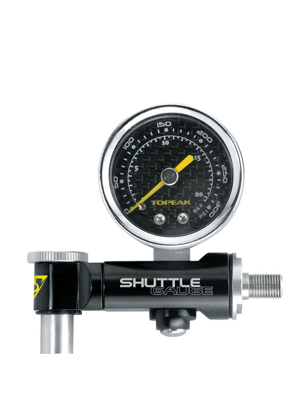 Manometru Analogic Bicicleta Topeak Shuttle TSUTG-02, Negru
