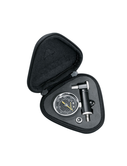 Manometru Analogic Bicicleta Topeak Shuttle TSUTG-02, Negru, imaginea nr. 2